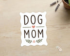 Dog Mom Handwritten Sticker