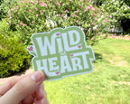 Alternate view of the Wild at Heart Retro Sticker