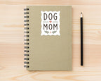 Alternate view of the Dog Mom Handwritten Sticker