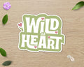 Wild at Heart Retro Sticker