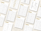 Bird Care Planner printable pages preview