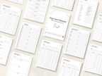 Dog Care Planner printer-friendly pages preview