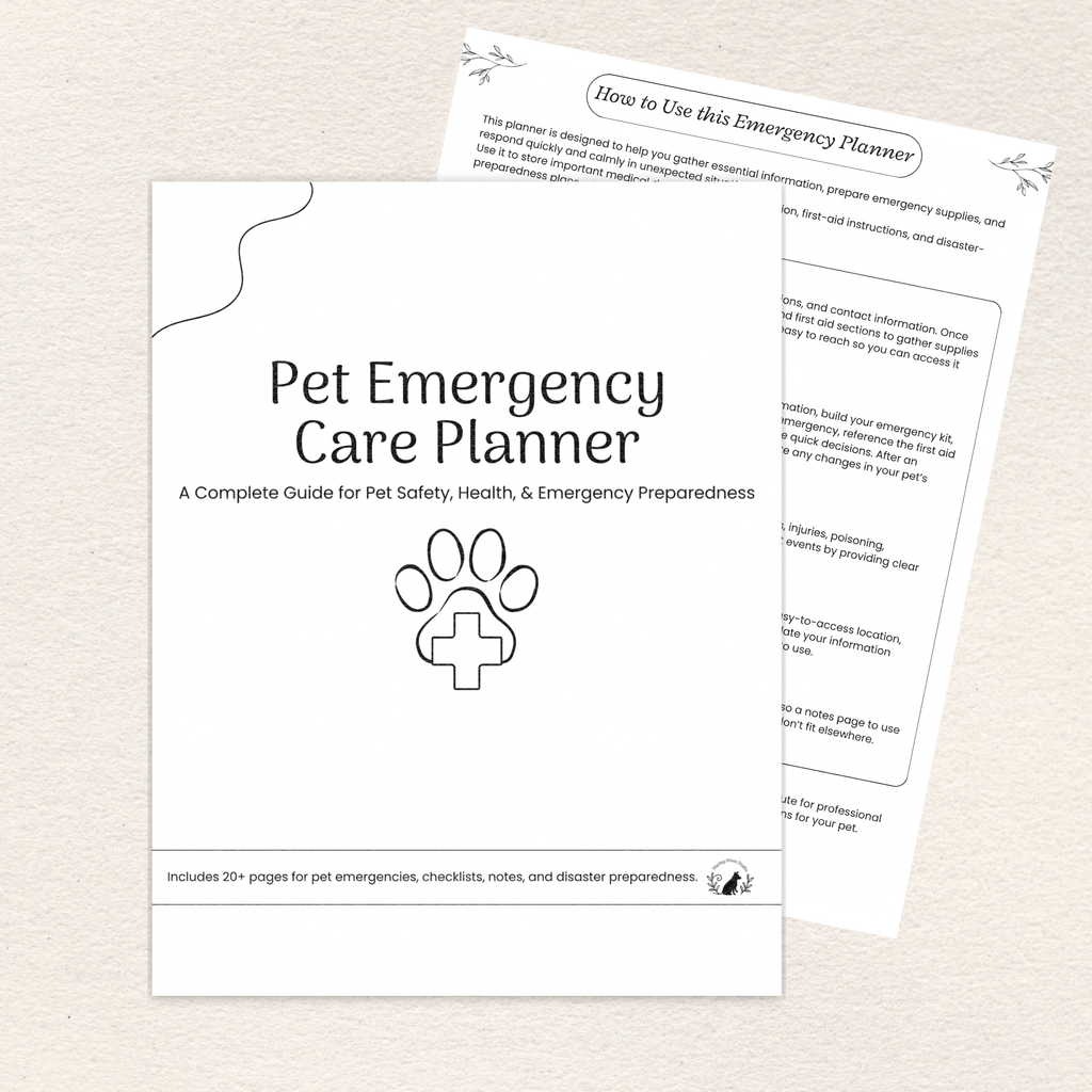 Pet Emergency Care Planner