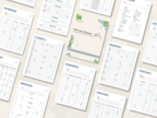 Preview of pages included in the Fish Care Planner, Full Color