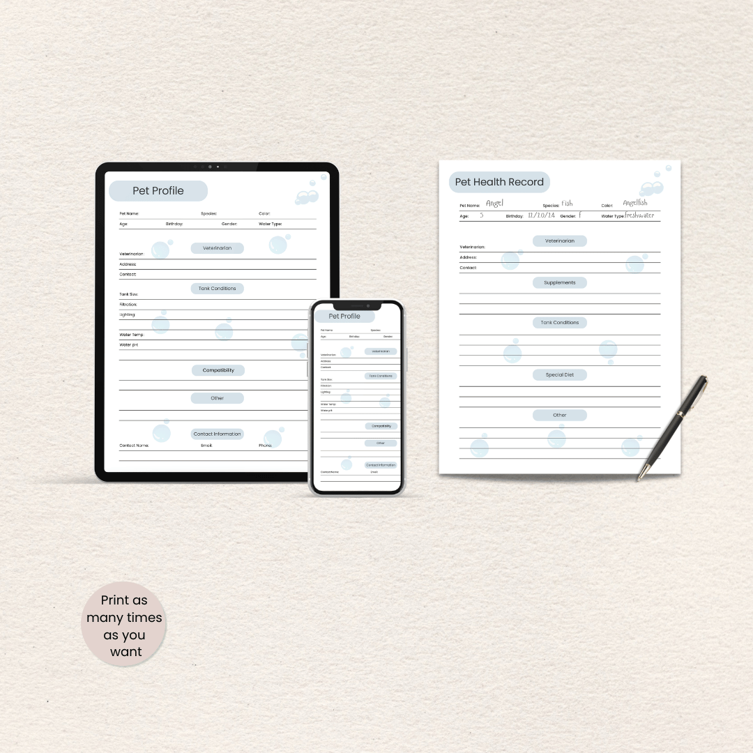 How to use the Fish Care Planner, Full Color