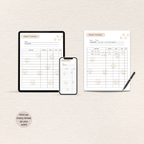 How to use the Pet Care Daily Tracker, Mini Edition, Full Color