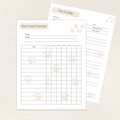 Mini Pet Sitting Planner, Full Color printable PDF preview