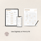 Mini Pet Sitting Planner, Full Color product preview
