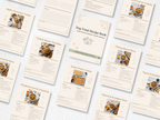 Preview of pages included in the Homemade Dog Treat Recipe Book