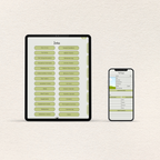 Preview of pages included in the Snake Care Planner, Digital