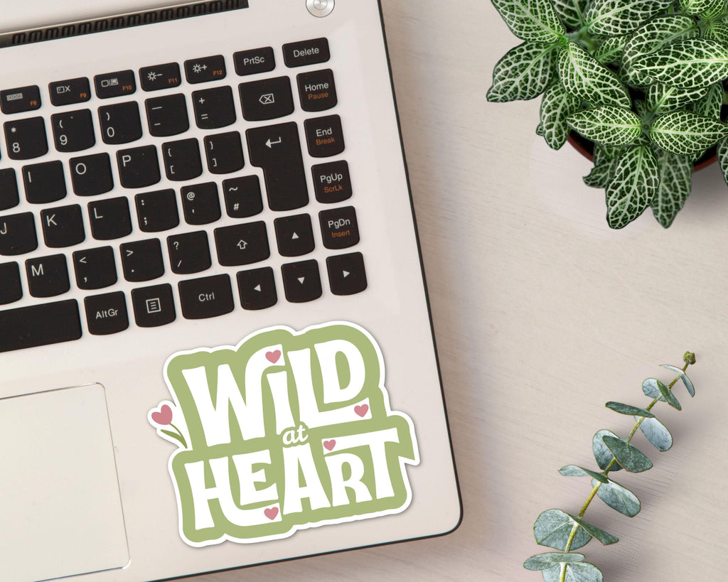 Alternate view of the Wild at Heart Retro Sticker