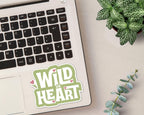 Alternate view of the Wild at Heart Retro Sticker